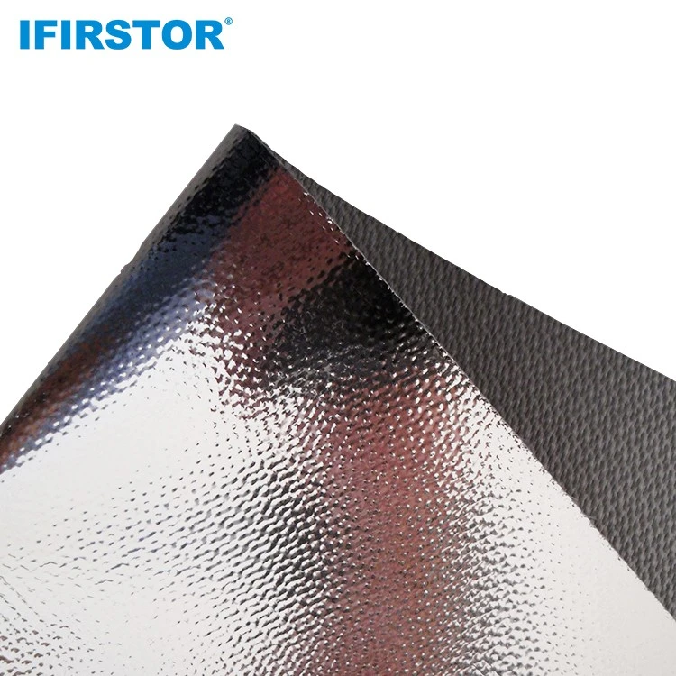 Silver Aluminium Laminated  Fiberglass Fabric